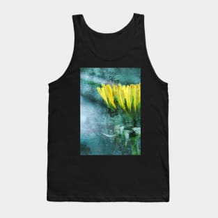 Dandelion distressed Tank Top